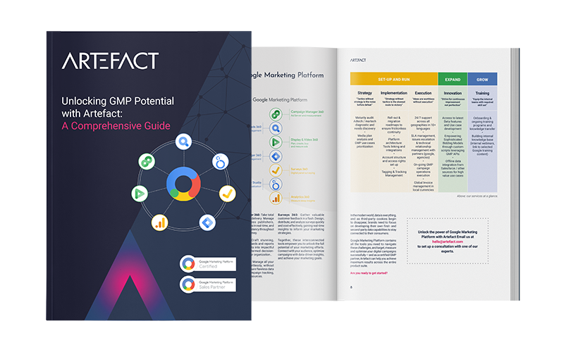 Artefact x Google Marketing Platform eBook