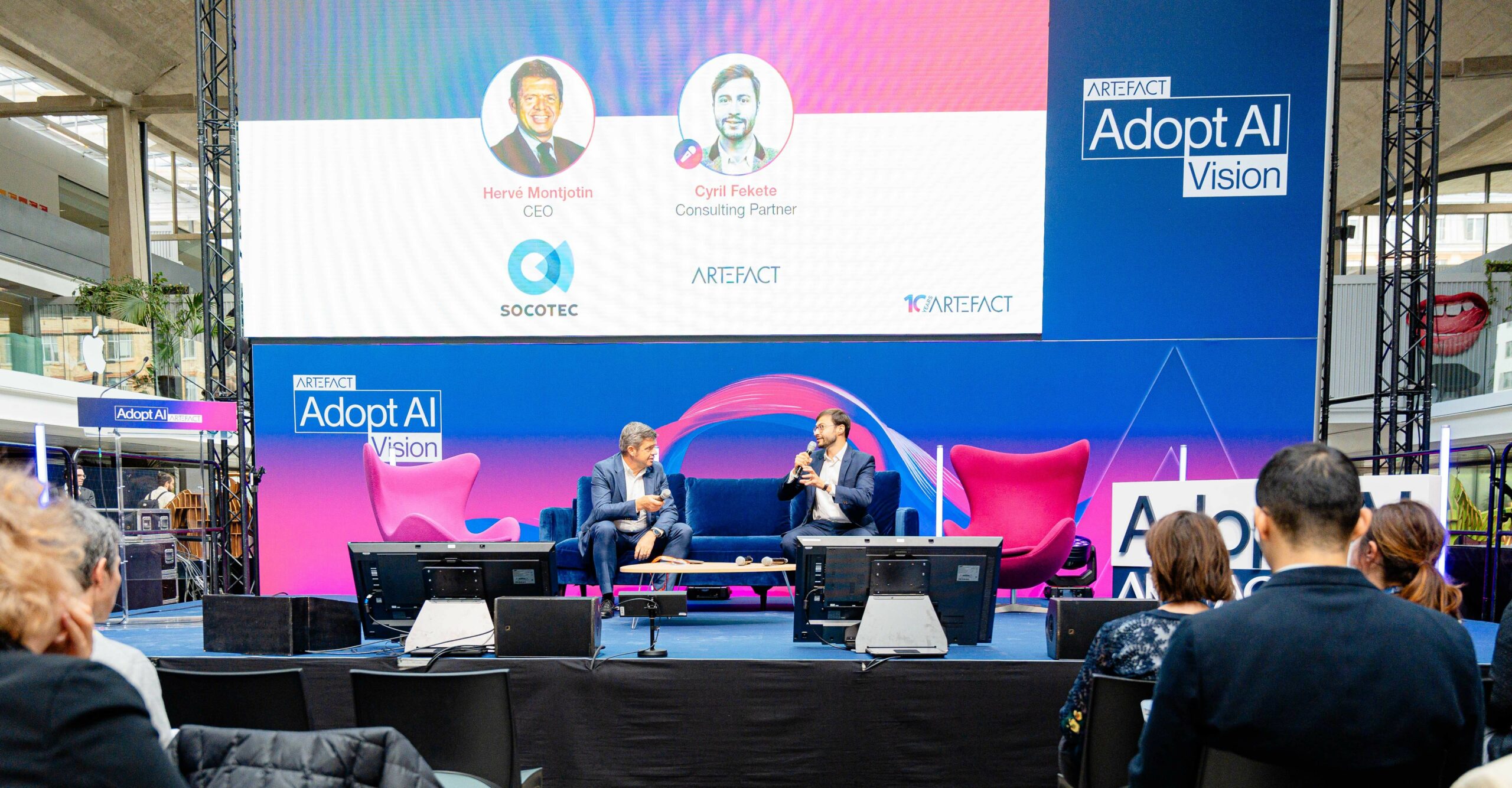 Hervé Montjotin, CEO of SOCOTEC at the Adopt AI Summit – AI at the heart of business transformation