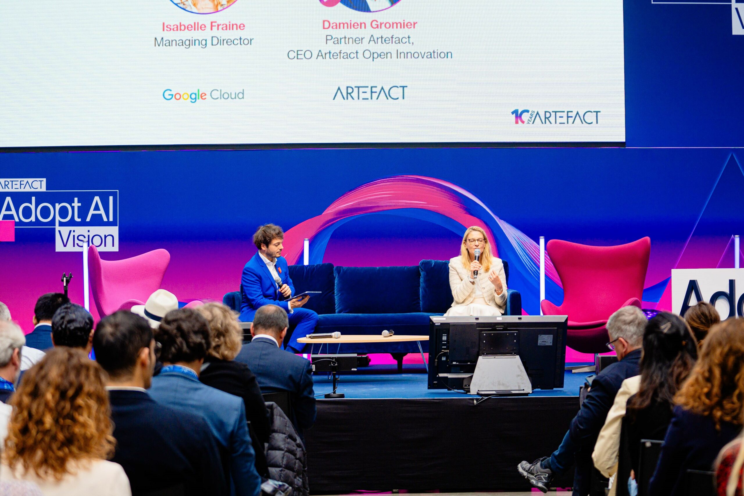 Isabelle Fraine, Managing Director of GOOGLE CLOUD FRANCE at the Adopt AI Summit – How cloud accelerates AI adoption in large companies