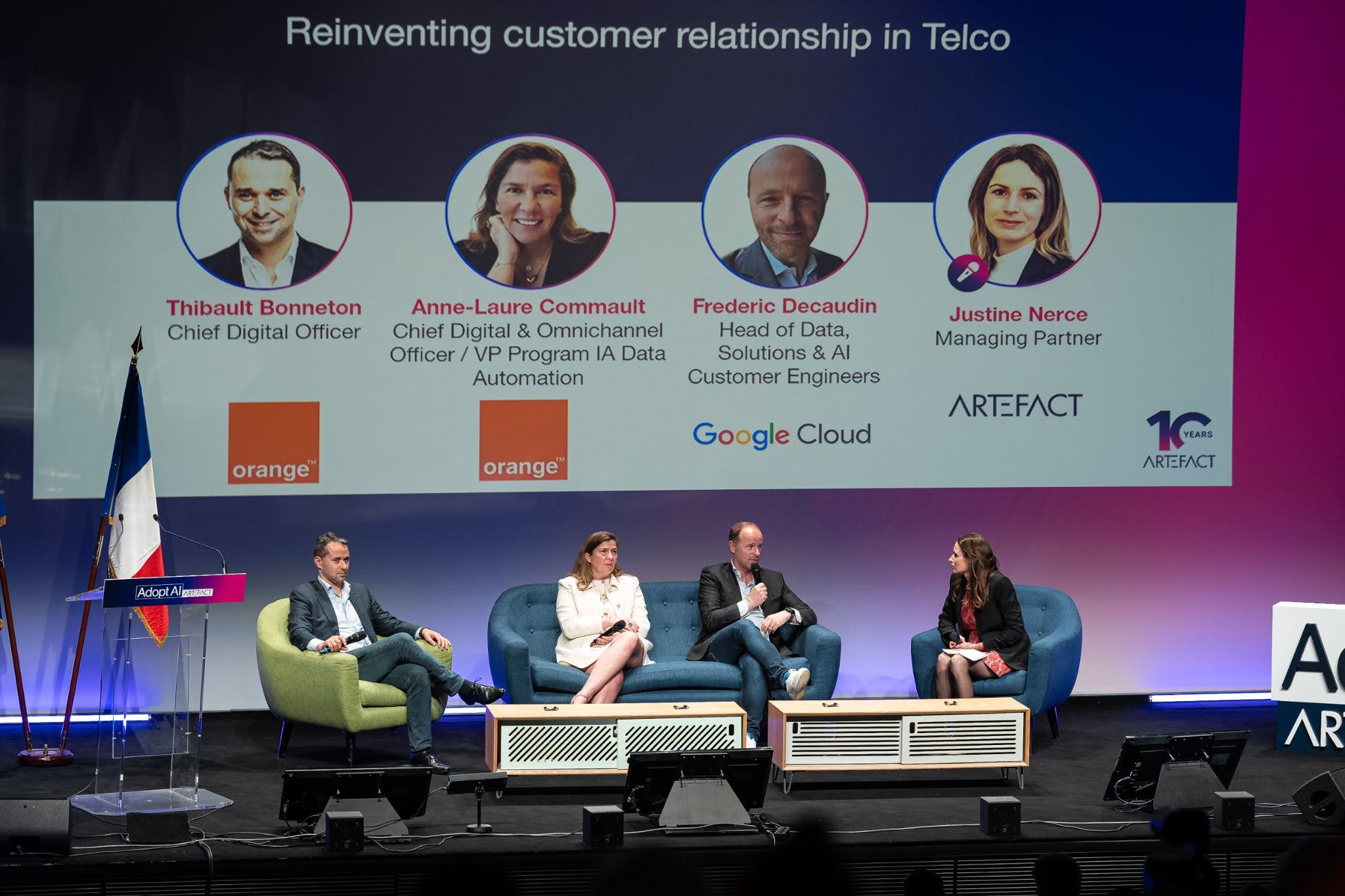 Orange France, Orange Spain and Google Cloud at the Adopt AI Summit – Reinventing customer relationships in Telco